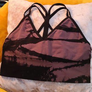 Tie Dye Strappy Sports Bra by Zella